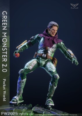 PWTOYS PW2025 1/12 Green Monster 2.0 Norman Osborn Action Figure