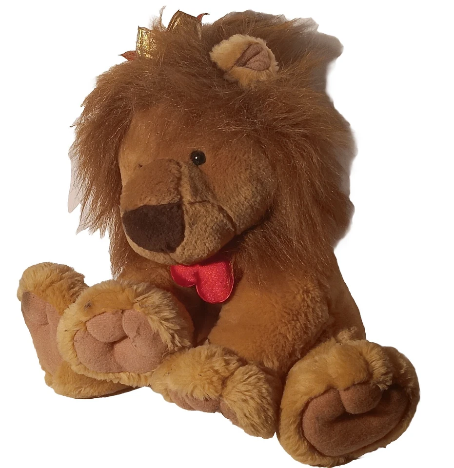 "Плюшевая игрушка ""Китт"" Hallmark Lion снятая с производства — мягкая игрушка King of Hearts Valentine" - Изображение 4 из 4