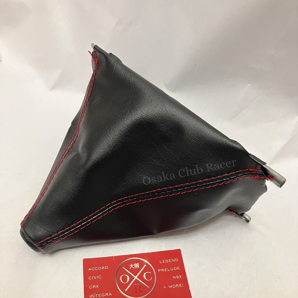 Genuine OEM DC2 Acura Integra Type R Shift Boot Black Red Stitch