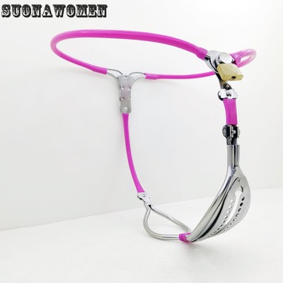 Bondage Female Chastity Belt Device Flat Cage Invisible Light Underwear Virgin