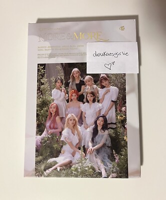 Twice More & More album. C Version. Sana and Dahyun (SaiDa) Photocard.