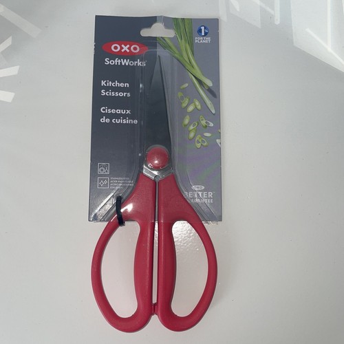 OXO Kitchen Scissors Red eBay