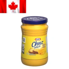 Kraft Cheez Whiz 450g / 15.8 oz Jar Made with Real Cheese - Canada FRESH
