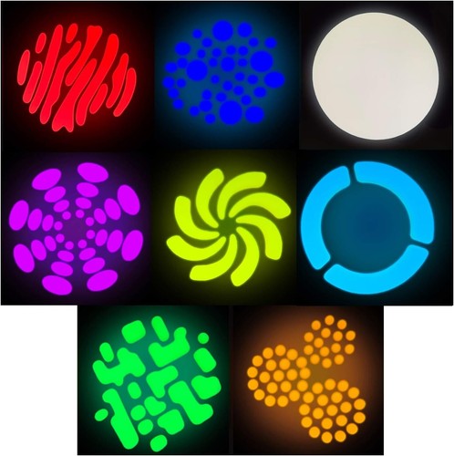 Led Moving Head stage Spot-Bright, Lightweight, 80Watts with 8 colors and gobo's - Picture 2 of 2