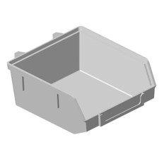 11403-00000= Lochwand Minibox 90x90 mm H40 weiß Rückwand SL Element System Regal