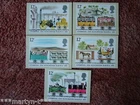 PHQ ard set FDI Back No 42 Liverpool & Manchester Rail. 1980 5 card set. Mint.