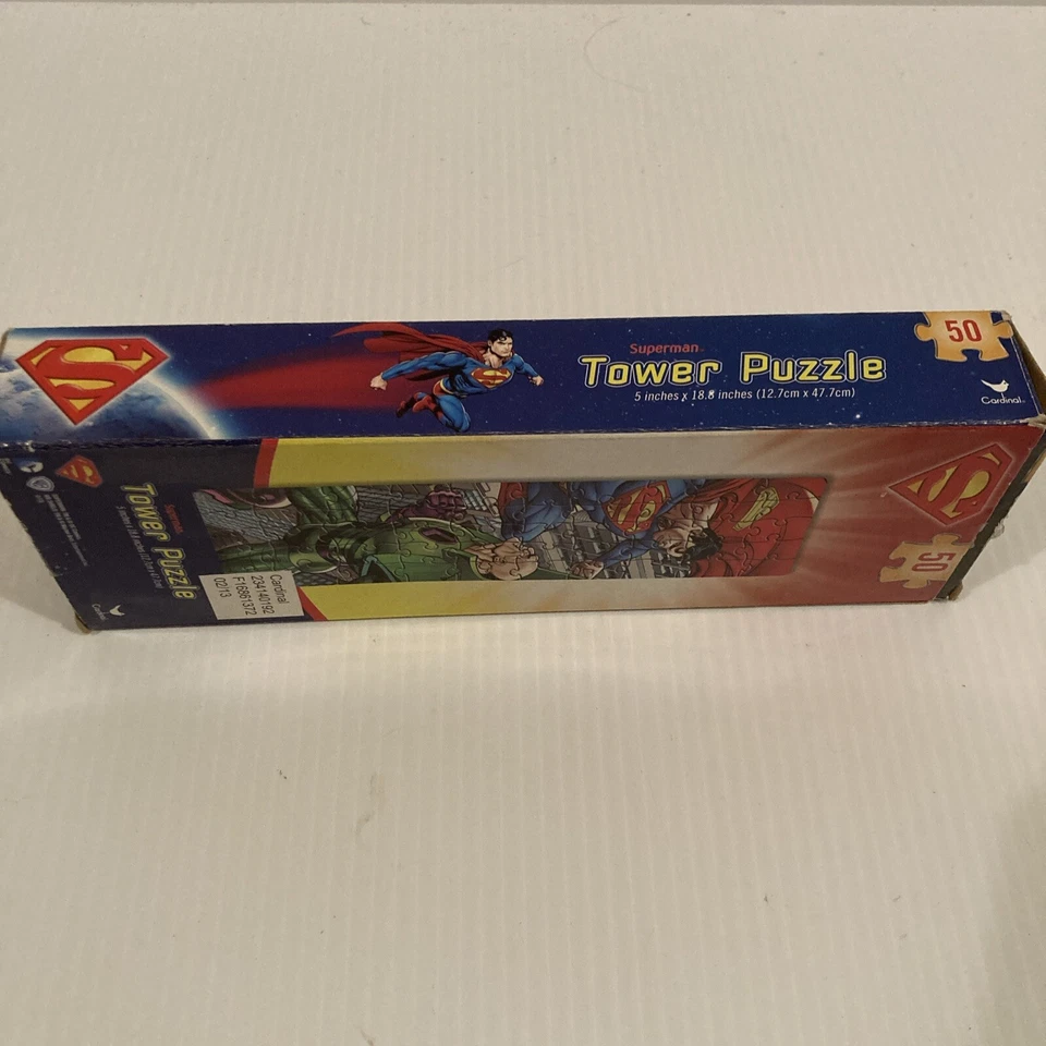 Rompecabezas Torre Cómic Superman 50 Piezas 5"×18.8" Foto 3 de 4