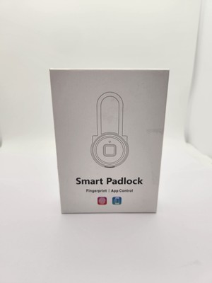Waterproof Bluetooth Fingerprint Padlock With Smart APP Keyless Smart Lock. 