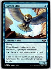 Magic the Gathering Foil Harrier Strix Outlaws of Thunder Junction MTG