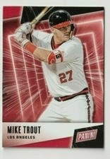 2019 MIKE TROUT PANINI FATHER'S DAY BASE CARD  NICE  MINT  ANGELS