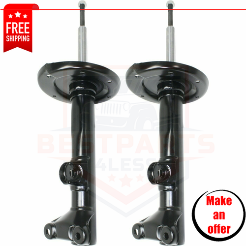 Front Strut Set (Pair) For 2002-2007 Mercedes Benz C230, C240, CLK350 – Evan-Fischer, Non-Sport Suspension