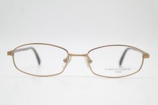 Glasses HAMBURG EYEWEAR ERNA TITAN Goldbronze Oval Eyeglass Frame New