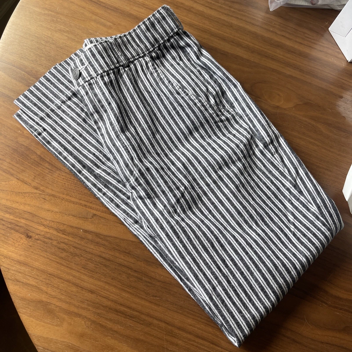 hollister pinstripe pants