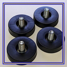 Piedini per mobili da scrivania 111032 x 4 IKEA colore nero