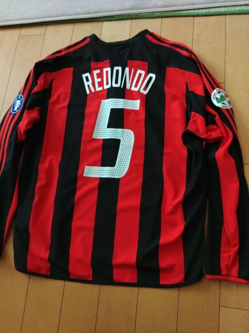Player Issue Official REDONDO 5 L AC MILAN 2003-04 Maglia Player Issue Official REDONDO 5 L AC MILAN 2003-04 Maglia