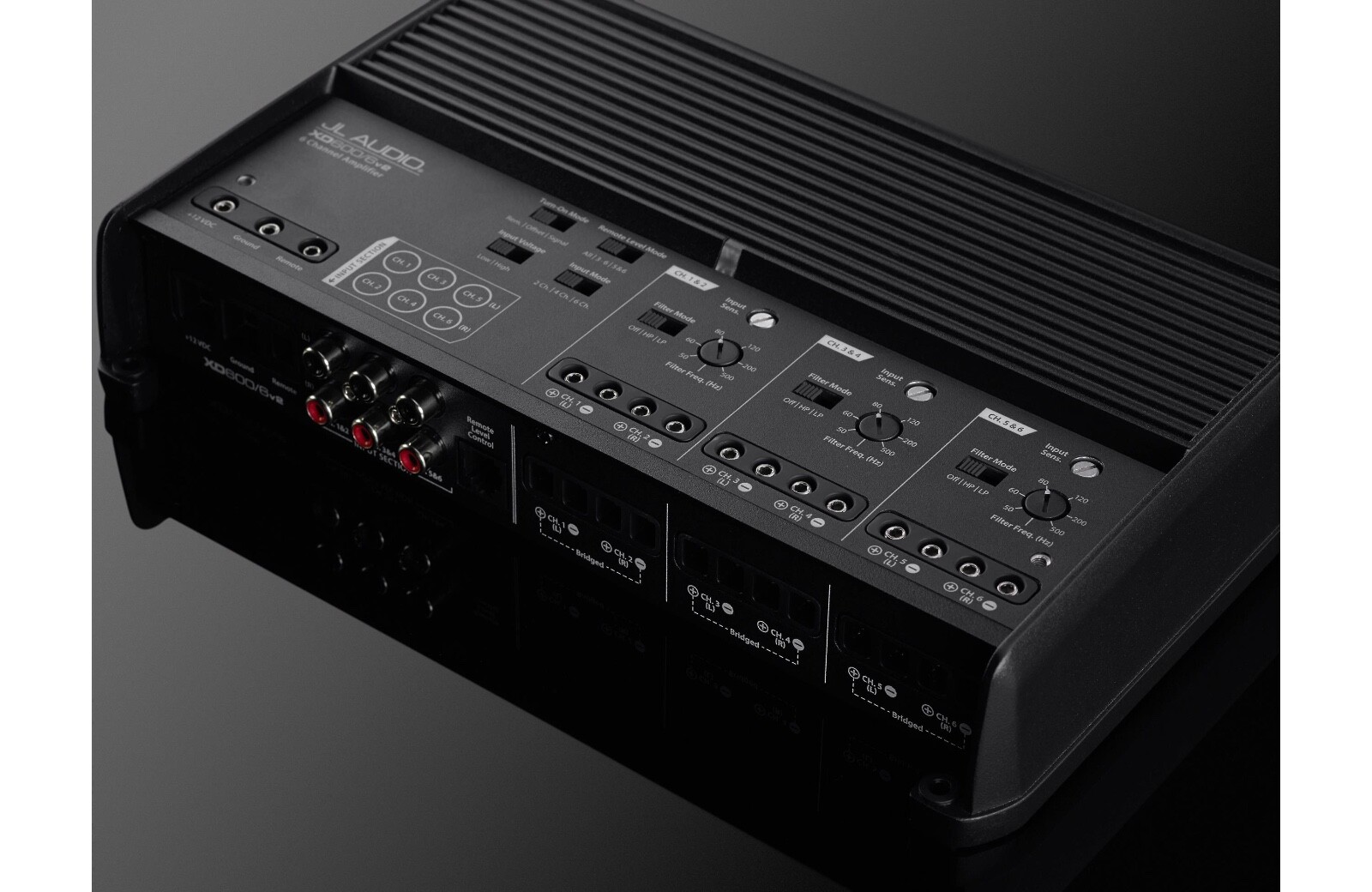 JL AUDIO XD600/6 v2 Car 6Channel XD Series Class D Car Sub/Speaker