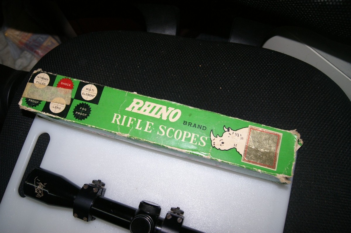 RHINO 4X32 FULLY COATED NITROGEN FILLED IMAGE MOVING MADE IN JAPAN