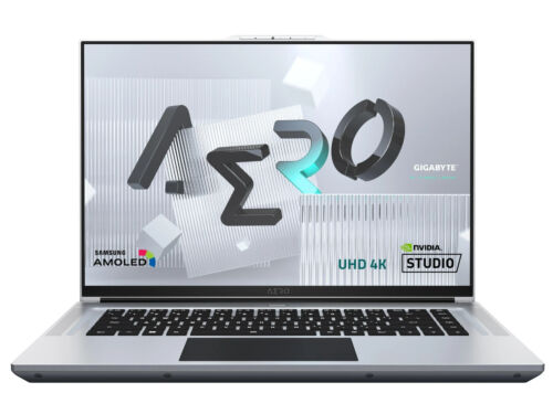 GIGABYTE AERO 16" 4K/UHD+ AMOLED Laptop i7-12700H 16GB RAM 2TB SSD RTX 3070 Ti - Picture 1 of 5
