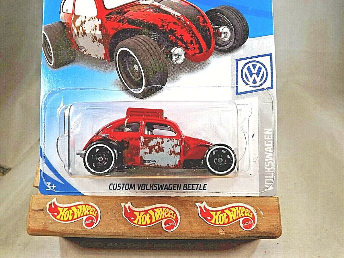 2019 Hot Wheels #69 Volkswagen 8/10 CUSTOM VOLKSWAGEN BEETLE