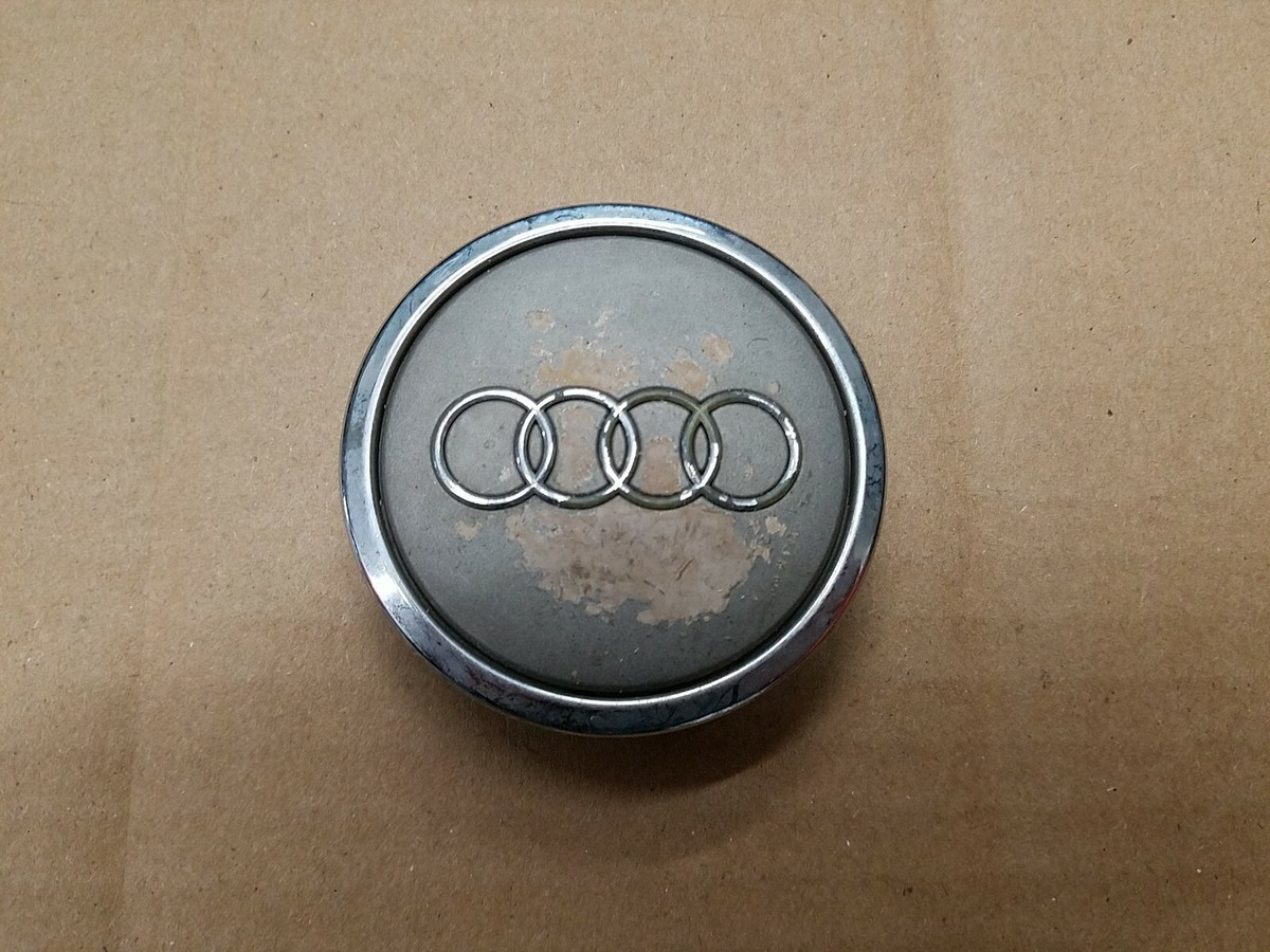 Audi OEM Charcoal & Chrome 2 7/8