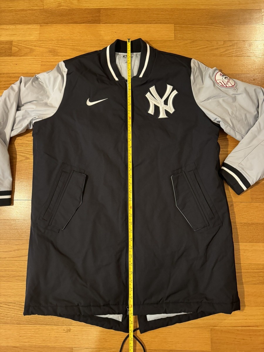 New L Nike New York Yankees NY Authentic Collection Dugout Jacket