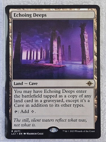 MTG Echoing Deeps #271 The Lost Caverns of Ixalan Magic Card Rare NM - Picture 5 of 6