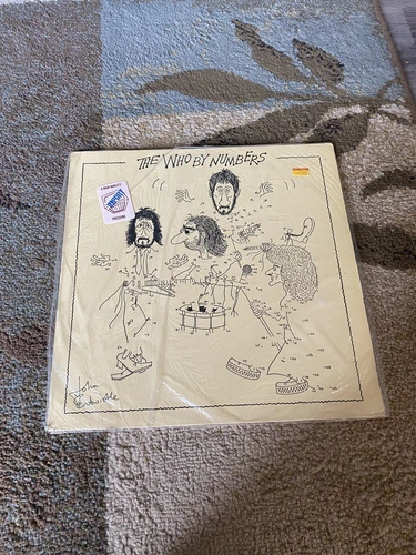 THE WHO By Numbers Sealed Original Import LP