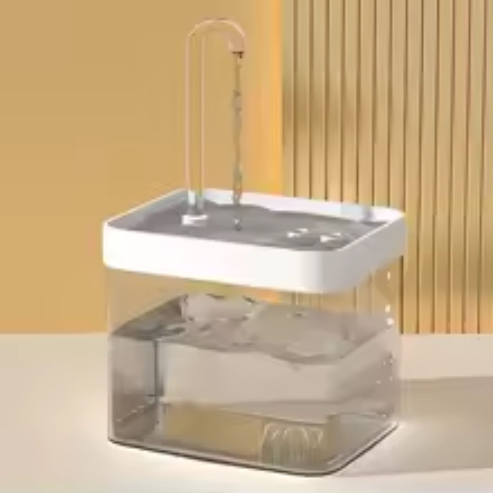 Fontaine à eau chat 1,5L contre les problèmes urinaires, distributeur automatique d'eau filtrée