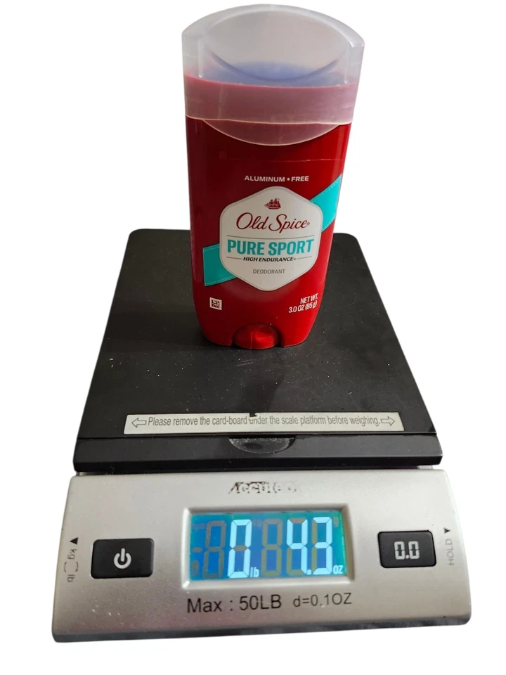 Antitranspirante y desodorante Old Spice Pure Sport barra alta resistencia 3,0 onzas Foto 2 de 3