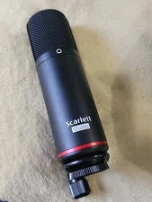 SCARLET Studio CM25 MK3 Mic+Blucoil Audio All-In-1 Boom Arm Rack +Filter TESTED