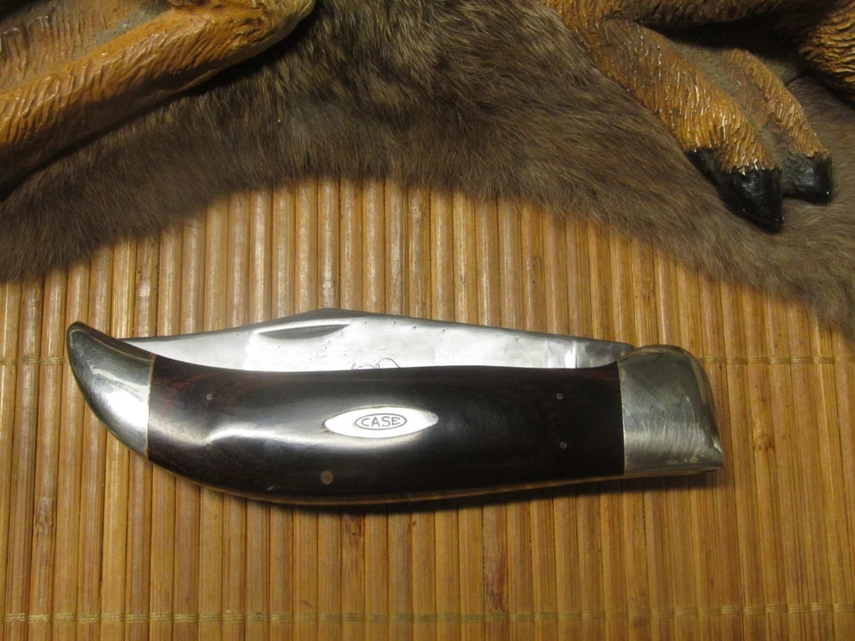 VNTG 1970 W R CASE and SONS ) (BUFFALO ) P172 POCKET KNIFE w ORIGINAL W CASE - Image 2 of 4