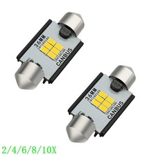 Car Led Bulb C5w Xenon White 3020 Smd Led Festoon Number Plate31 36mm Lamp 210x