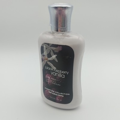 Bath & Body Works BLACK RASPBERRY VANILLA  Body Lotion 8 Oz ORIGINAL Full Size