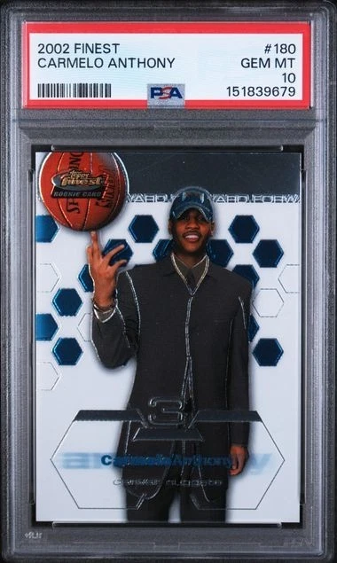 Carmelo Anthony Basketball Grade 10 Rookie Sports Trading Cards