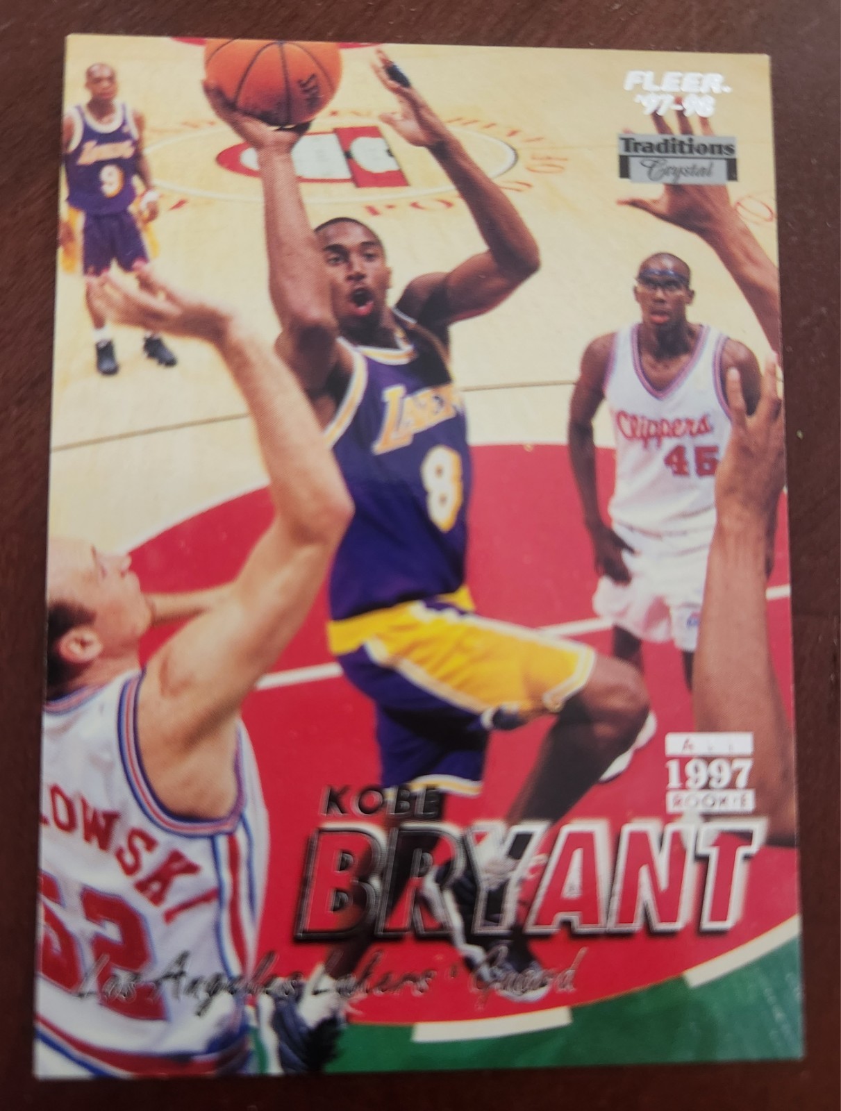 1997-98 Fleer Traditions CRYSTAL Kobe Bryant #50