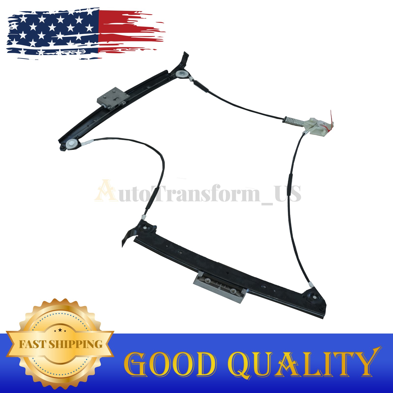 3W0837402J /H Front Right Window Regulator Fits 2004-2011 Bentley Continental GT