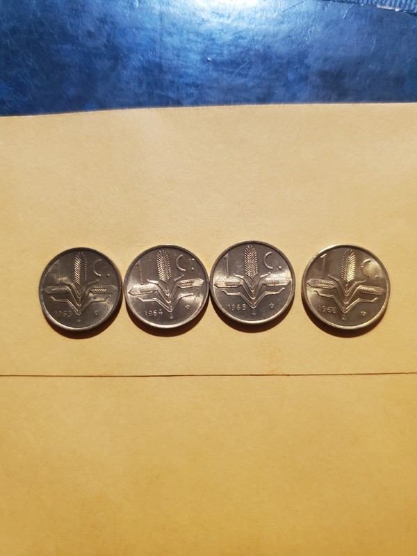 1963-66 Centavos Uncirculated