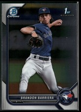2022 Bowman Draft #BDC-21 Brandon Barriera Chrome