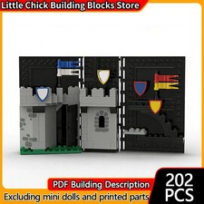 Medieval Castle Model MOC Building Bricks Ancient Heavy Machinery