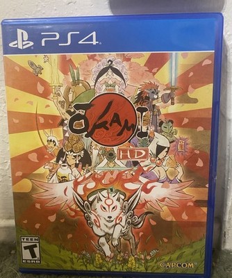 Capcom Okami HD Action & Adventure PS4 Manual Included Pro Enhanced Teen