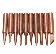 900M-T soldering iron tip rework station for 936 series copper head tips 10pcs