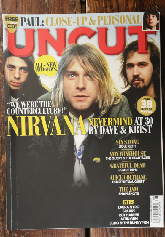 UNCUT MAGAZINE Take 291 AUGUST 2021 Nirvana AMY WINEHOUSE The Jam SPARKS Used