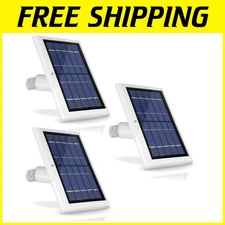 Solar Panel Charger for Ring Spotlight Cam - 3 Pack