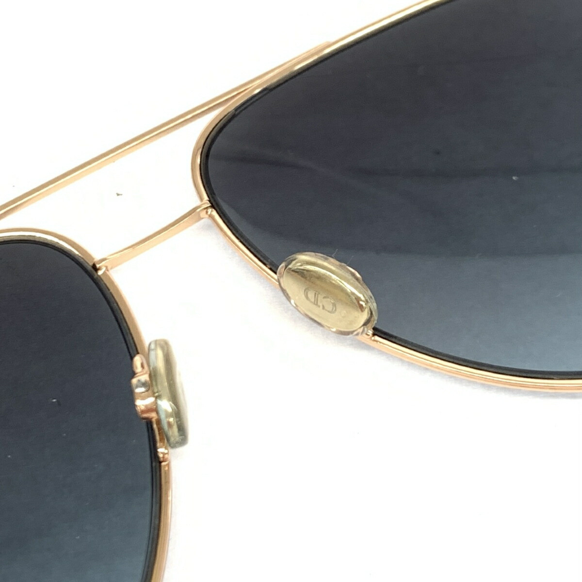 Christian Dior Unisex Sunglasses 6K317 Gold/Navy 59-14 | eBay