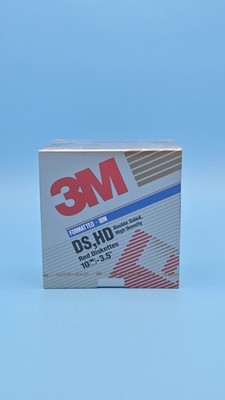 3M Imation IBM Formatted High Density 3.5'' Floppy Diskettes COLOR RED