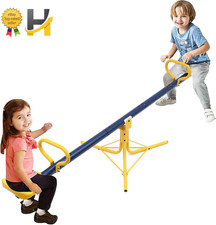 Teeter Totter,360 Degree Rotation Seesaw for Kids Outdoor for Ages 4-12