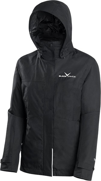Black Crevice Damen Jacke 3 In 1 Outdoorjacke, Hardshelljacke, Schwarz, M/38-image