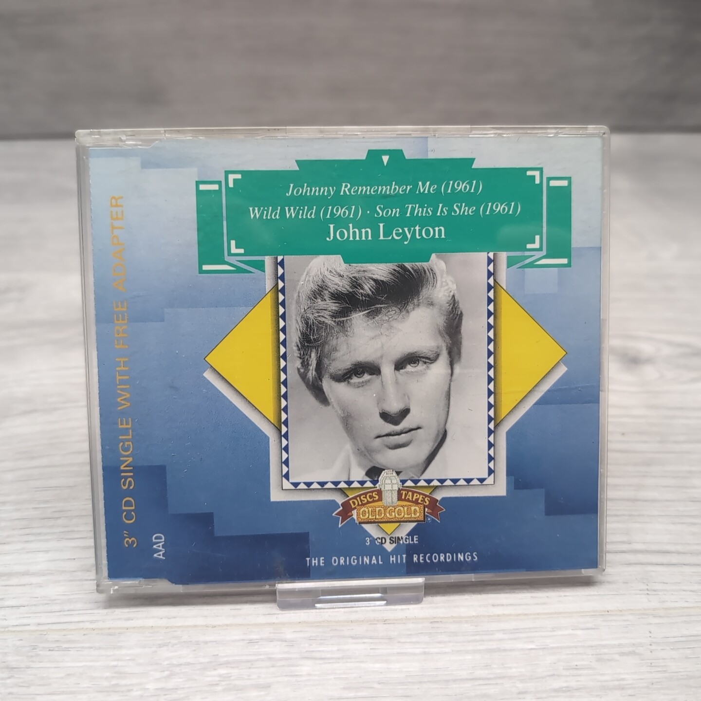 John Leyton - Johnny Remember Me / Wild Wild / Son This Is She - 3"" CD Single VG