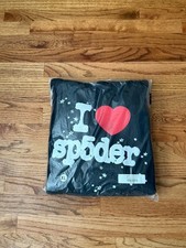 Mens Black Love Graphic Print T-Shirt Top, Re...