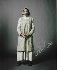 * AMANDA BRUGEL * signed 8x10 photo * THE HANDMAID'S TALE * COA *